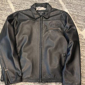 Genuine Harley Davidson Sheep Skin Leather Jacket